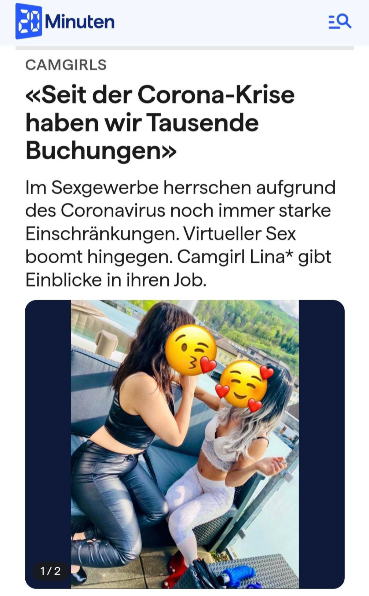 Swisscamgirls Medienberichterstattung